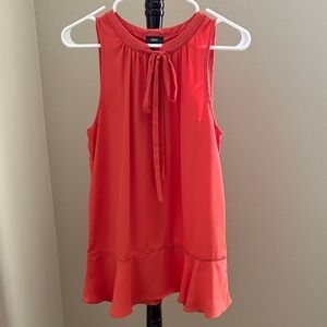 Mossimo Supply Co. Sleeveless Coral Blouse